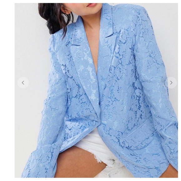 ShopEvelynne Jackets & Blazers - 31 LACE OPEN FABULOUS BLAZER